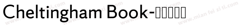 Cheltingham Book字体转换